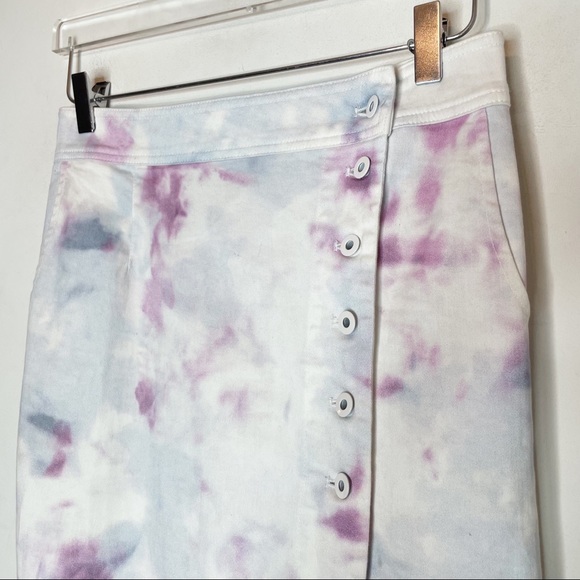 Anthropologie Size  tie-dyed tulip skirt - Picture 5 of 10